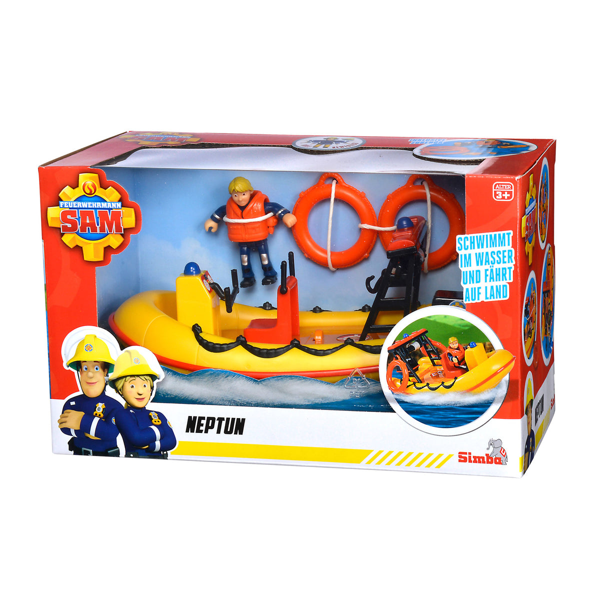 Simba Neptune Rescue Boat with Figure
