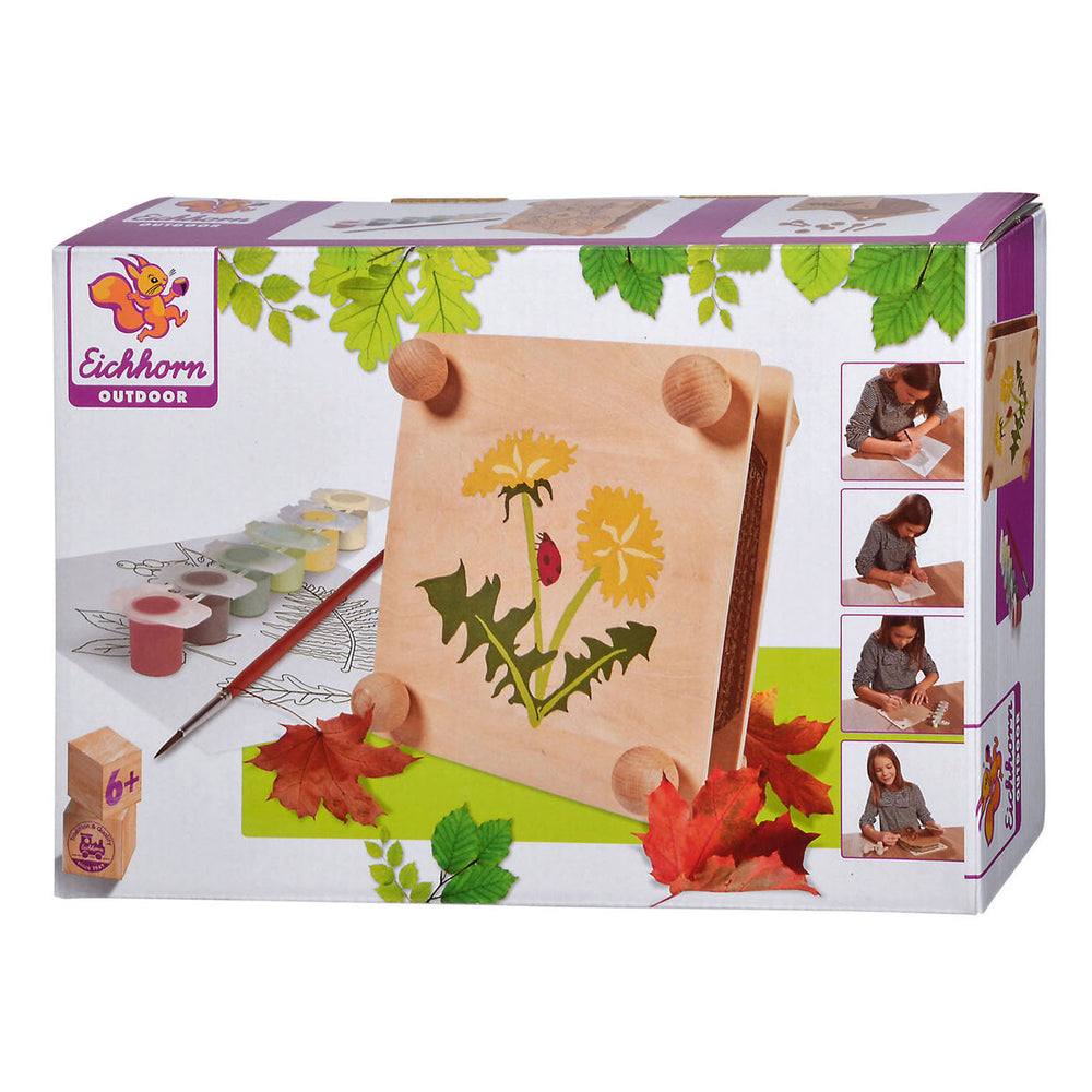 Eichhorn Outdoor Folhas e Flor Press Craft Set
