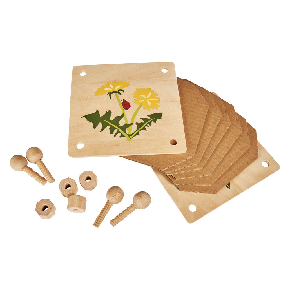 Eichhorn Outdoor Folhas e Flor Press Craft Set