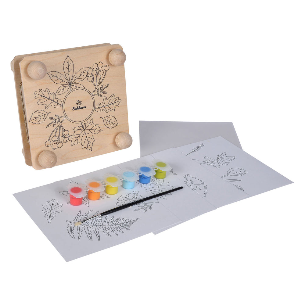 Eichhorn Outdoor Folhas e Flor Press Craft Set