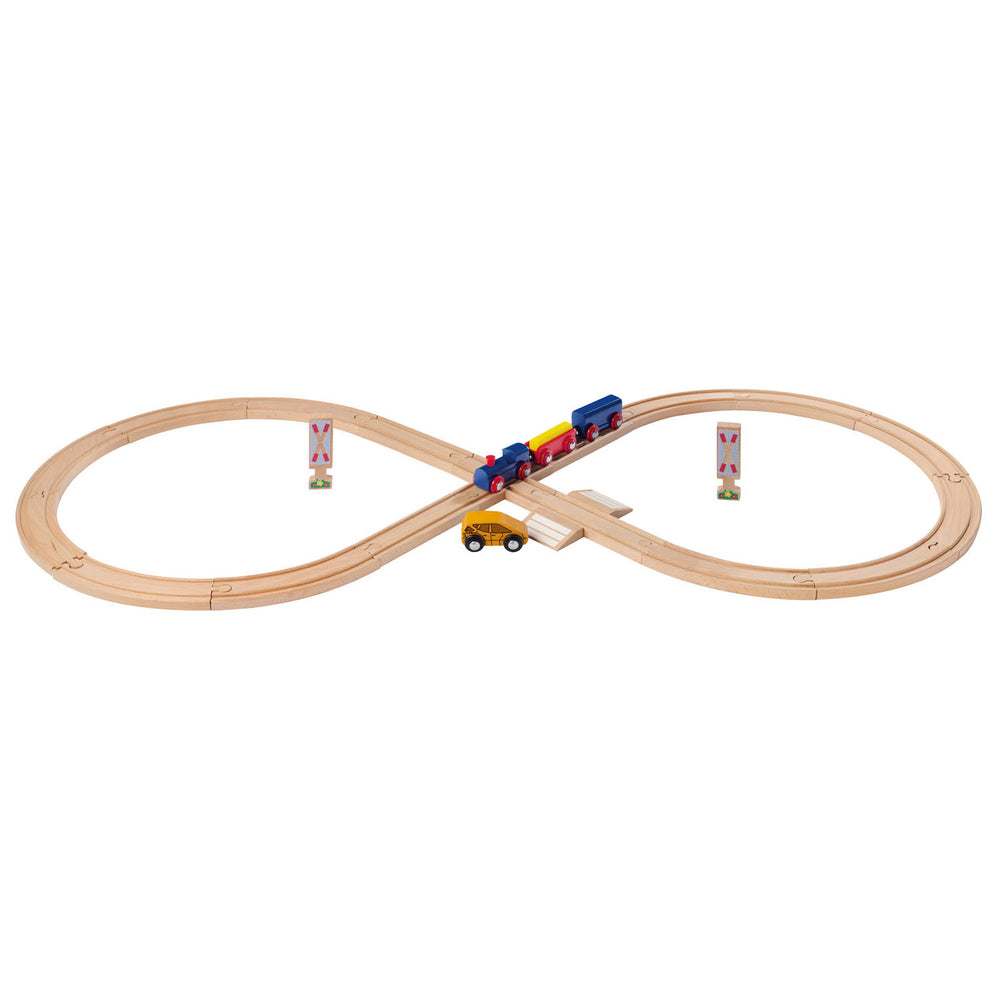 Eichhorn Train Track 8 Figura Play Set, 27dlg.