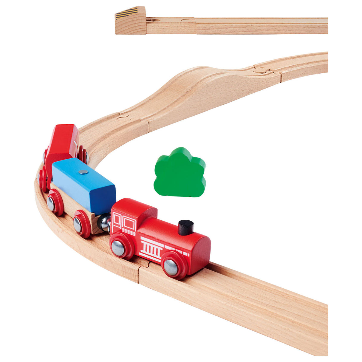 Eichhorn Train Track with Bridge Playset, 33pcs.