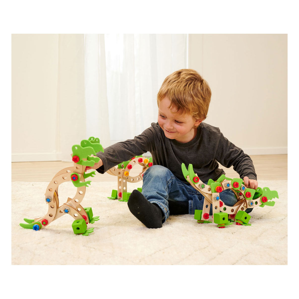 Eichhorn constructor dinosaur, 100 pcs,