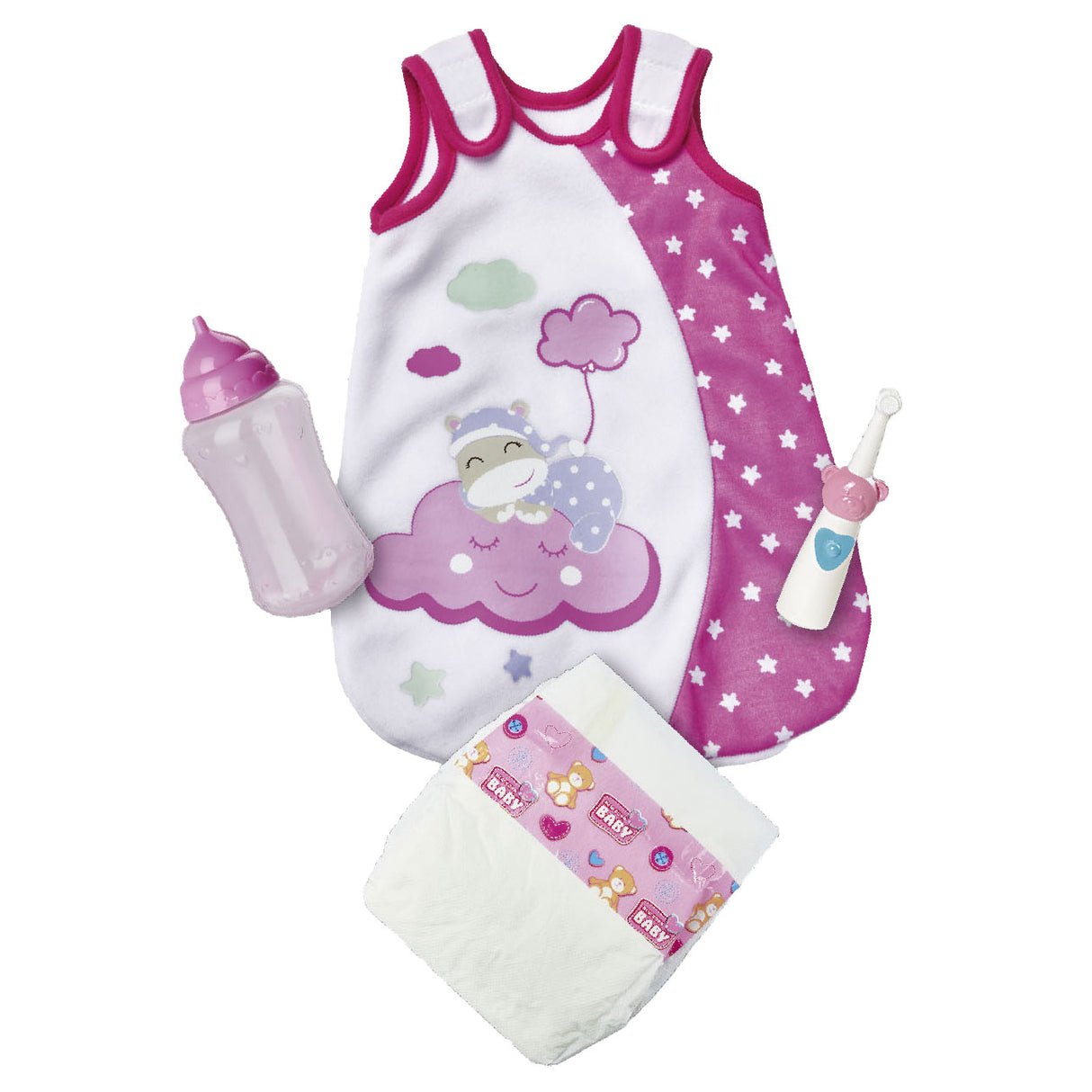 Laura Baby Doll Sleeping Set and Accessories