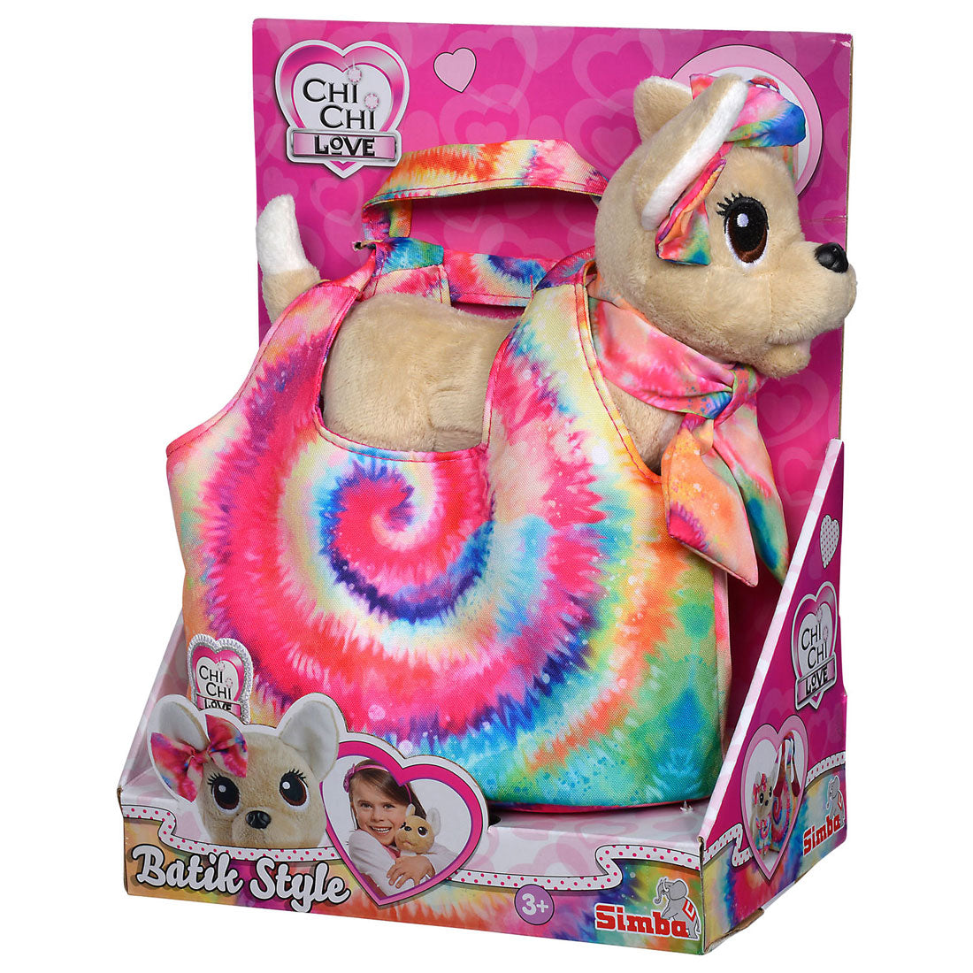 Chi Chi Love Puppy kuscheln im Bag Batik Style