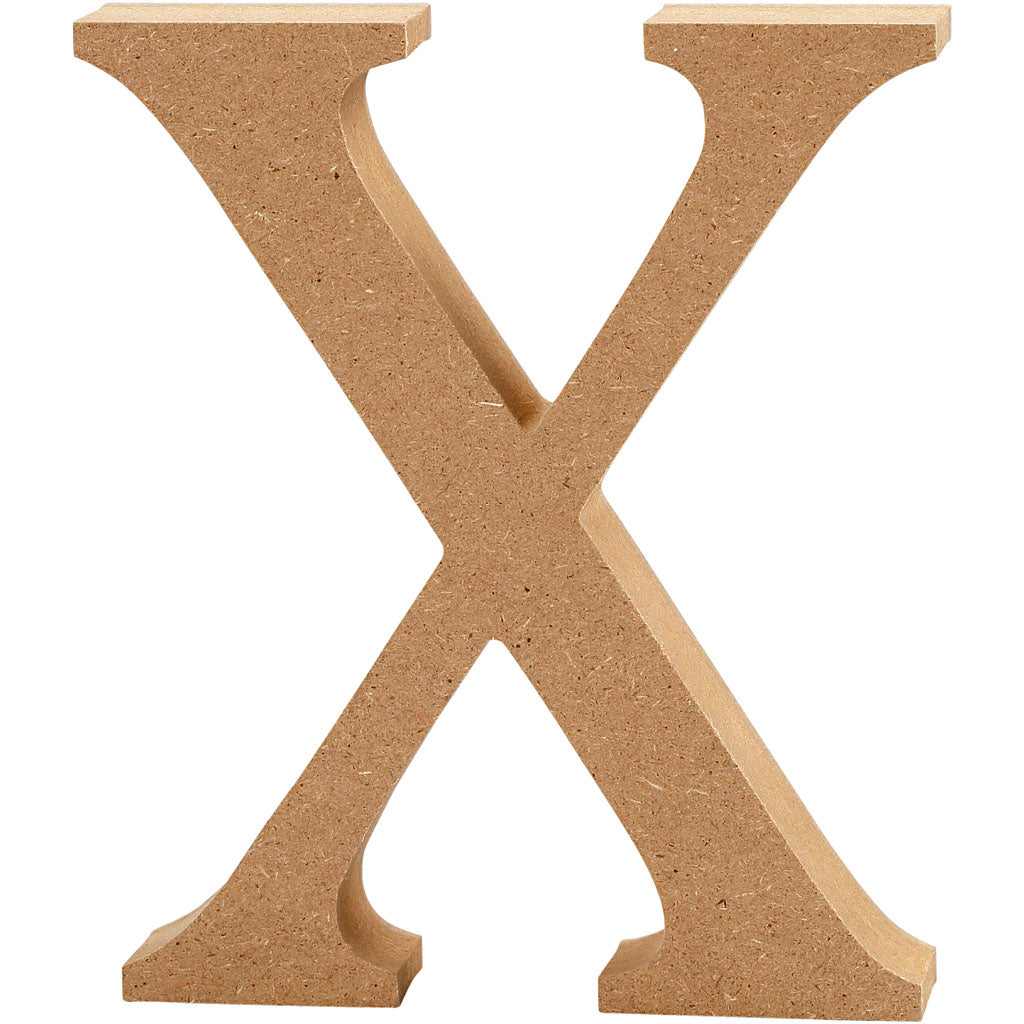 Creativ Company Letter X MDF 8cm, 1.