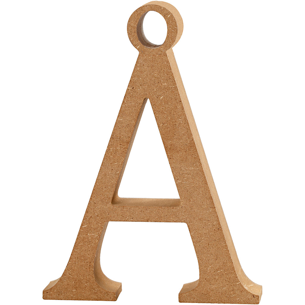 Creativ company letter, å, h: 8 cm, thickness 1.5 cm, 1 piece
