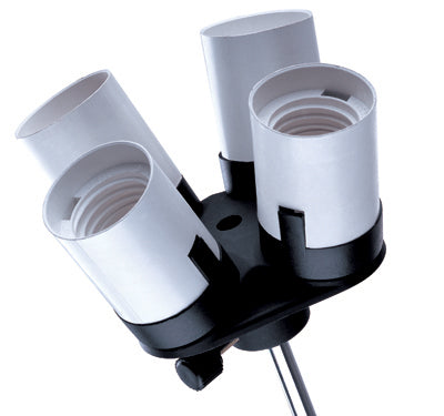 Linkstar Lamp Solter LH-4HU para 4 lâmpadas + porta-guarda-chuva