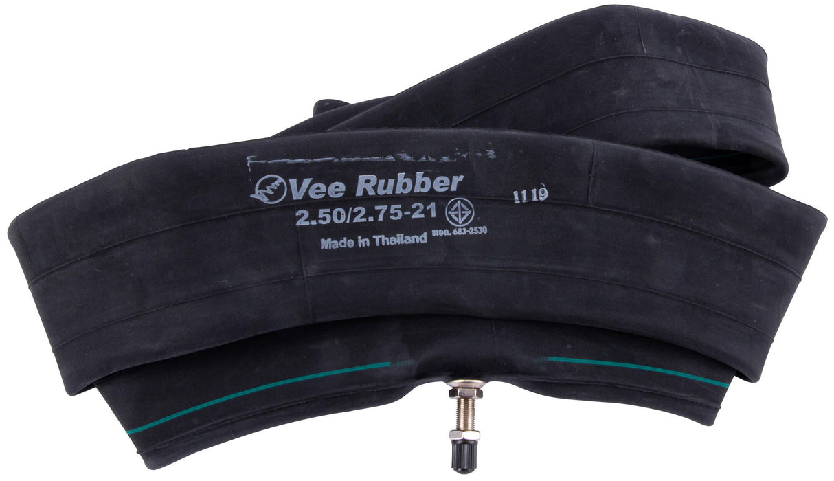 Vee rubber inner tube tubes 2.50 2.75-21 valve tr4
