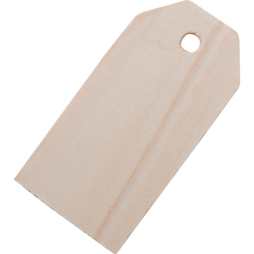 Wooden Labels, 10 pcs.
