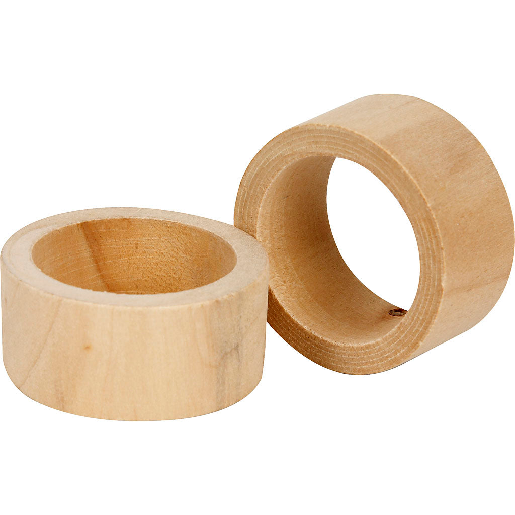 Creativ company napkin rings, w: 20 mm, d 35 mm, 6 pieces 1 box