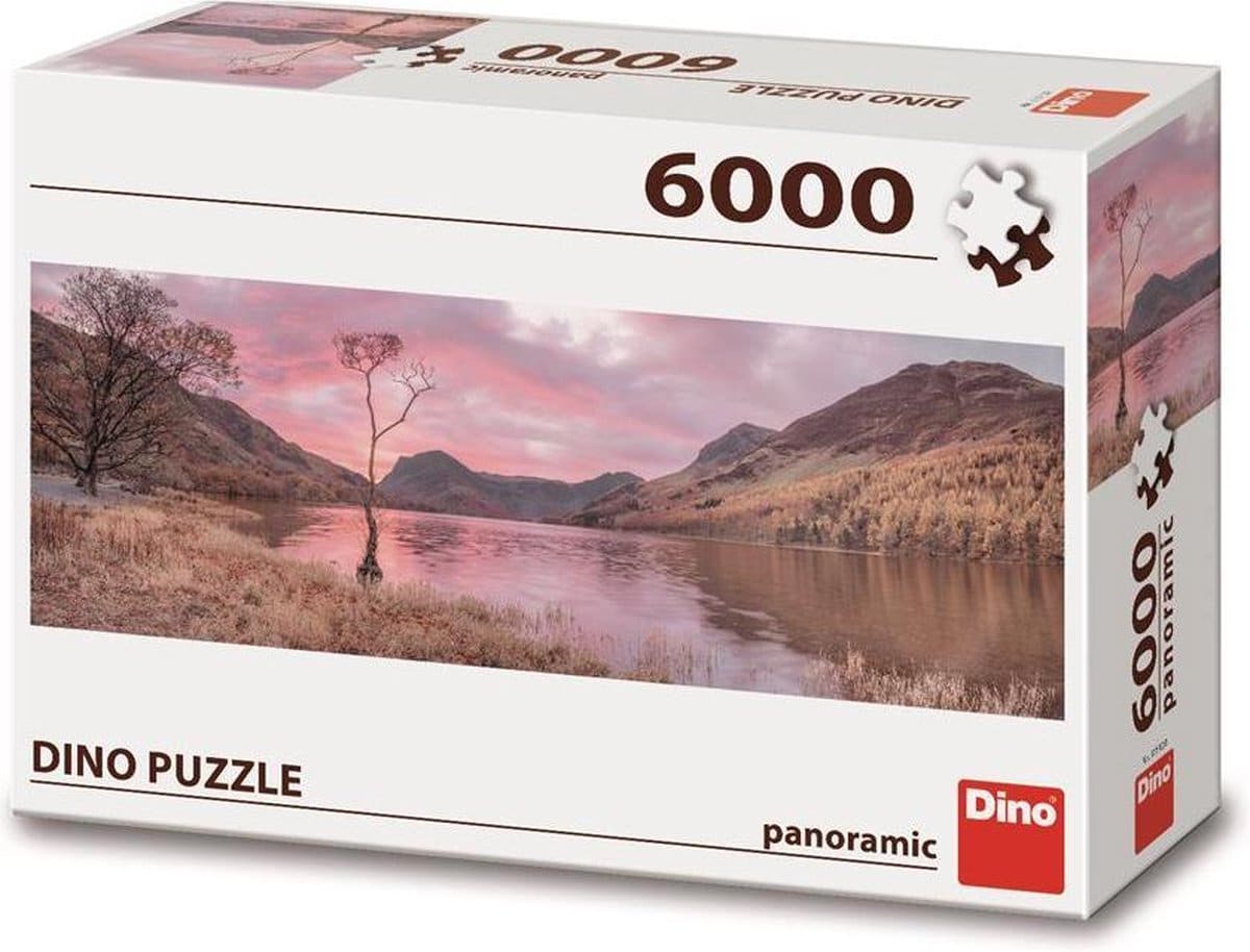 Dinotoys dino puslespil - Lake Buttermere i England - 6000 brikker