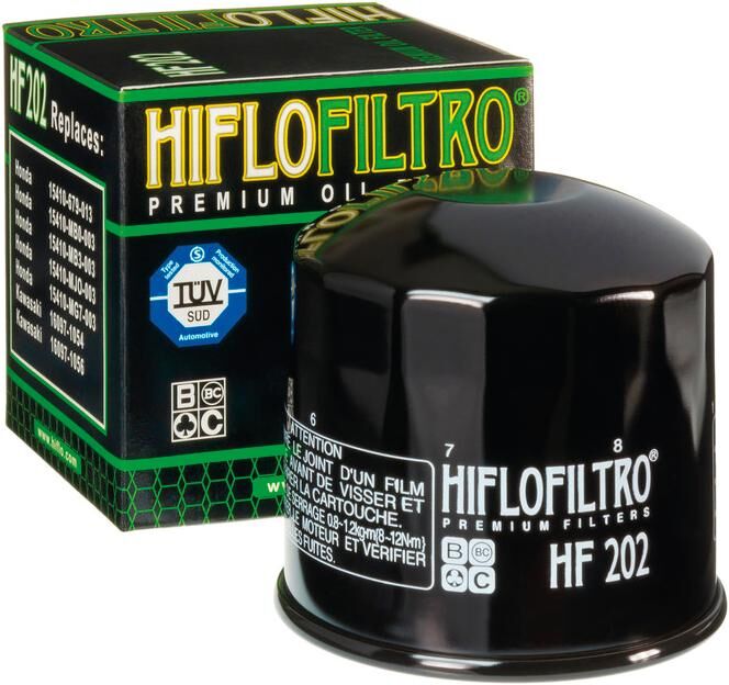 Hiflofiltro oil filter oil filter hf-202