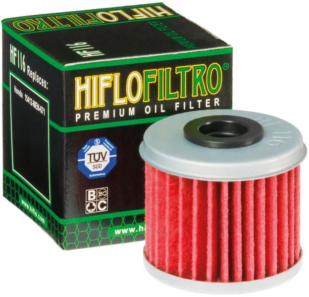 Hiflofiltro oil filter oil filter hf-116