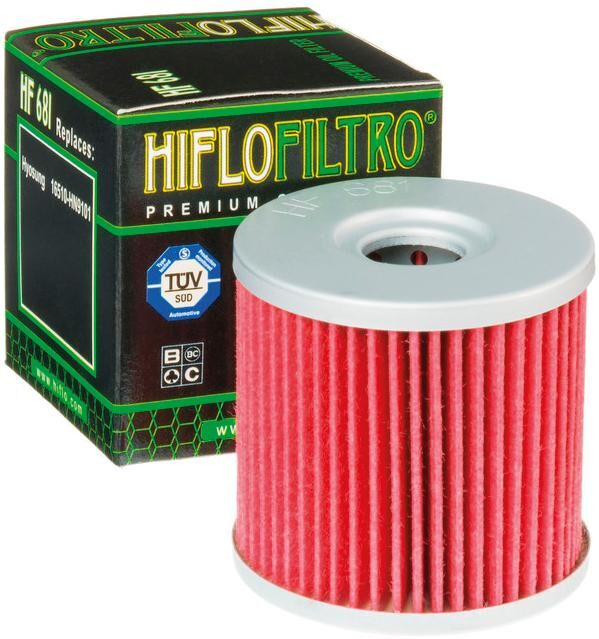 Hiflofiltro oil filter oil filter hf 681