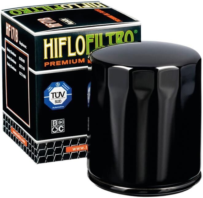 Hiflofiltro oil filter oil filter hf-171b black