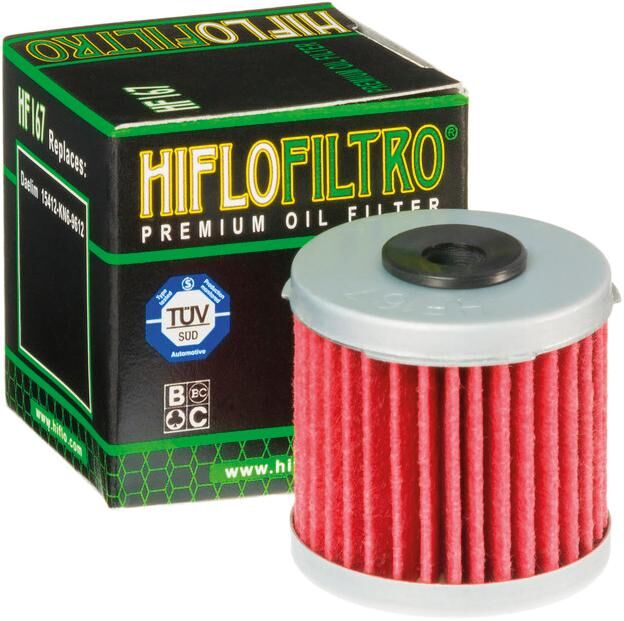 Hiflofiltro oil filter oil filter hf 167