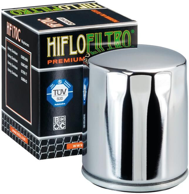 Hiflofiltro olejový filtr olejový filtr hf-170c chrom