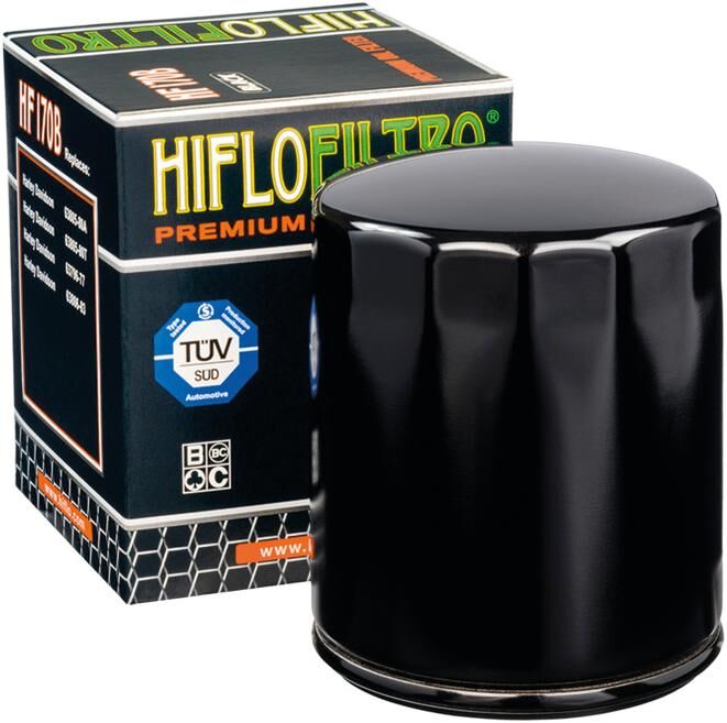 Hiflofiltro oil filter oil filter hf-170b black