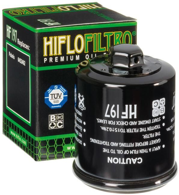Hiflofiltro oil filter oil filter hf 197