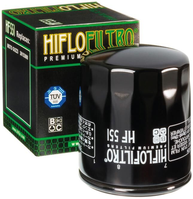 Hiflofiltro oil filter oil filter hf 551