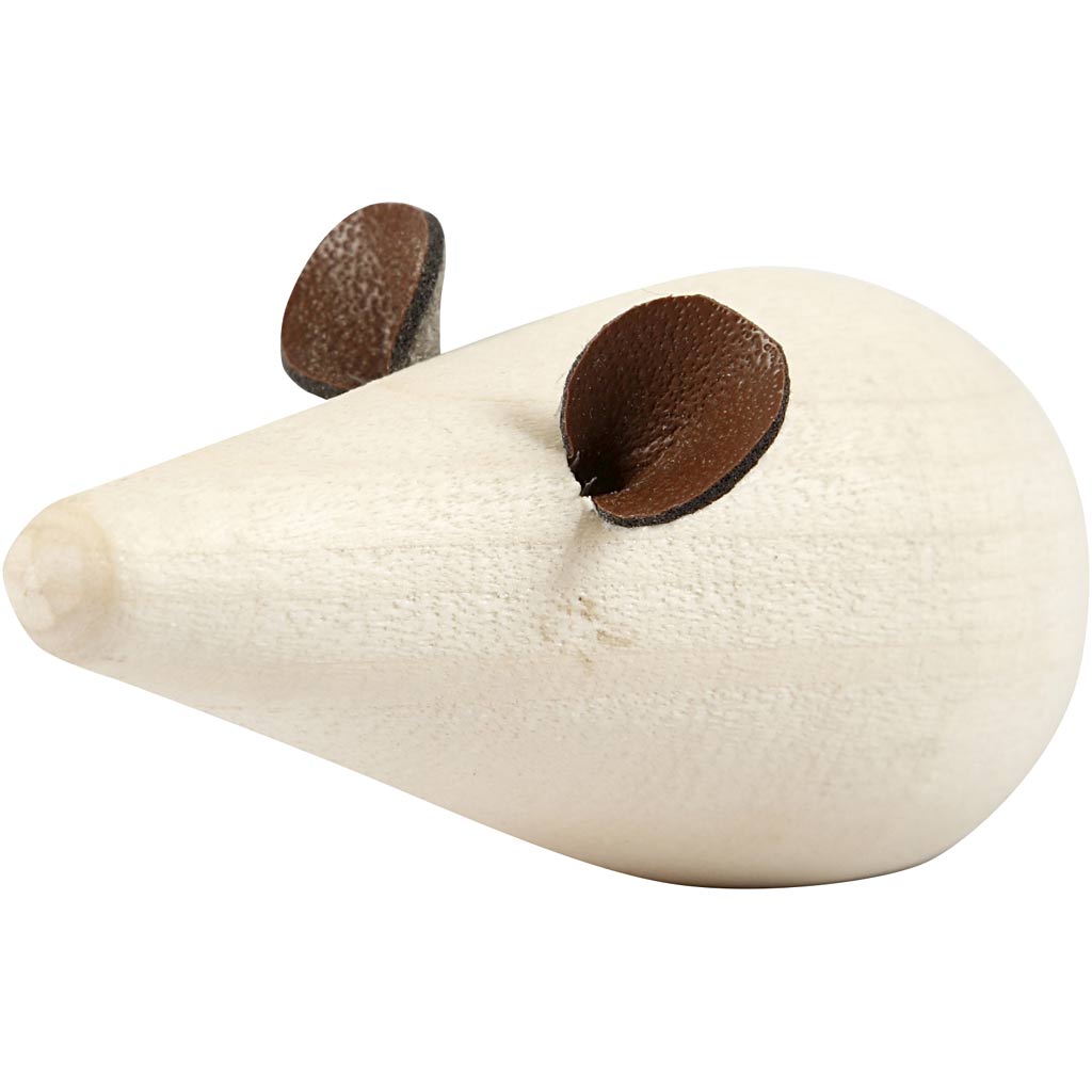 Wooden Mouse, 2 pcs.