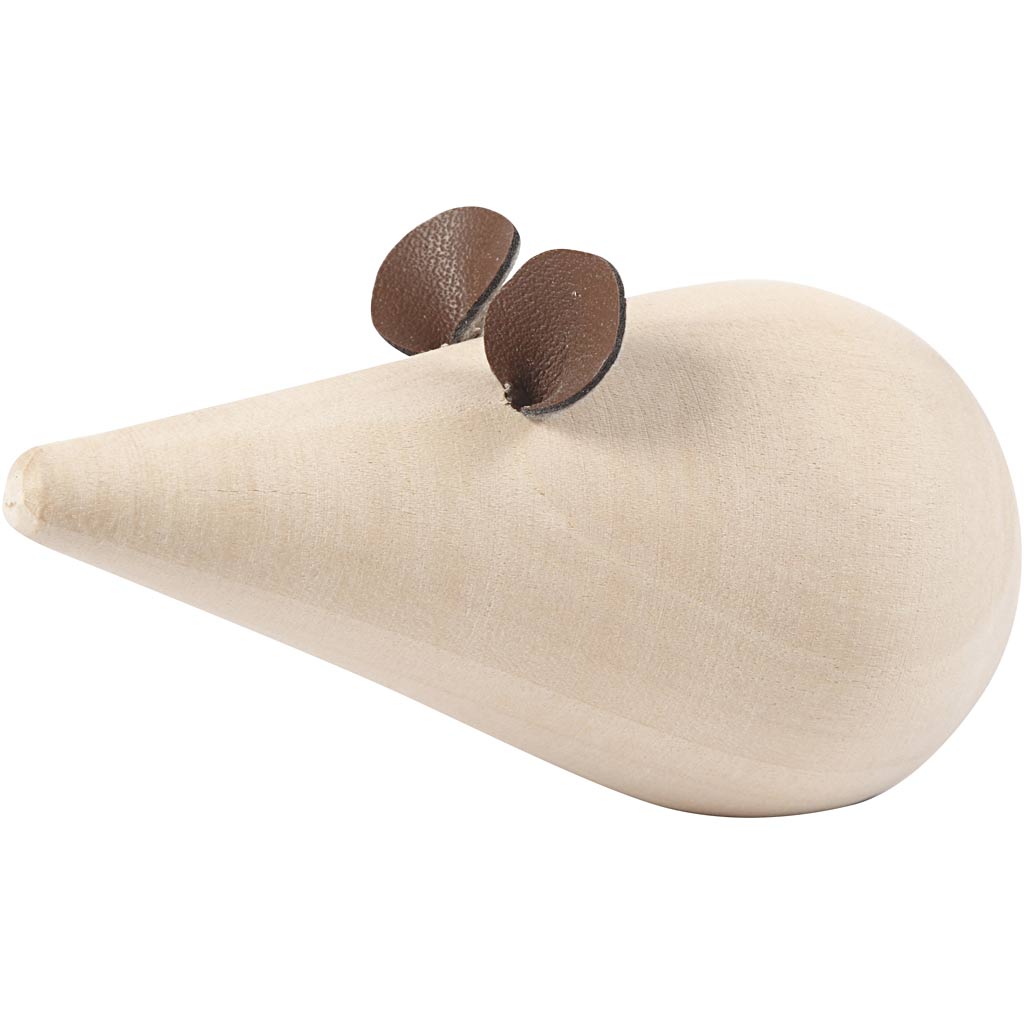 Creativ company mouse, l: 10 cm, d 5.5 cm, 1 piece