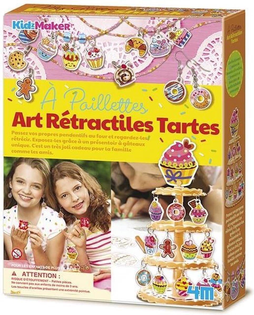 Imp 4m krie glitter cake jewelry making and coloring