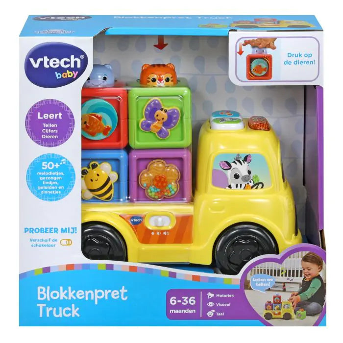 Vtech baby block fun truck with 50 melodies