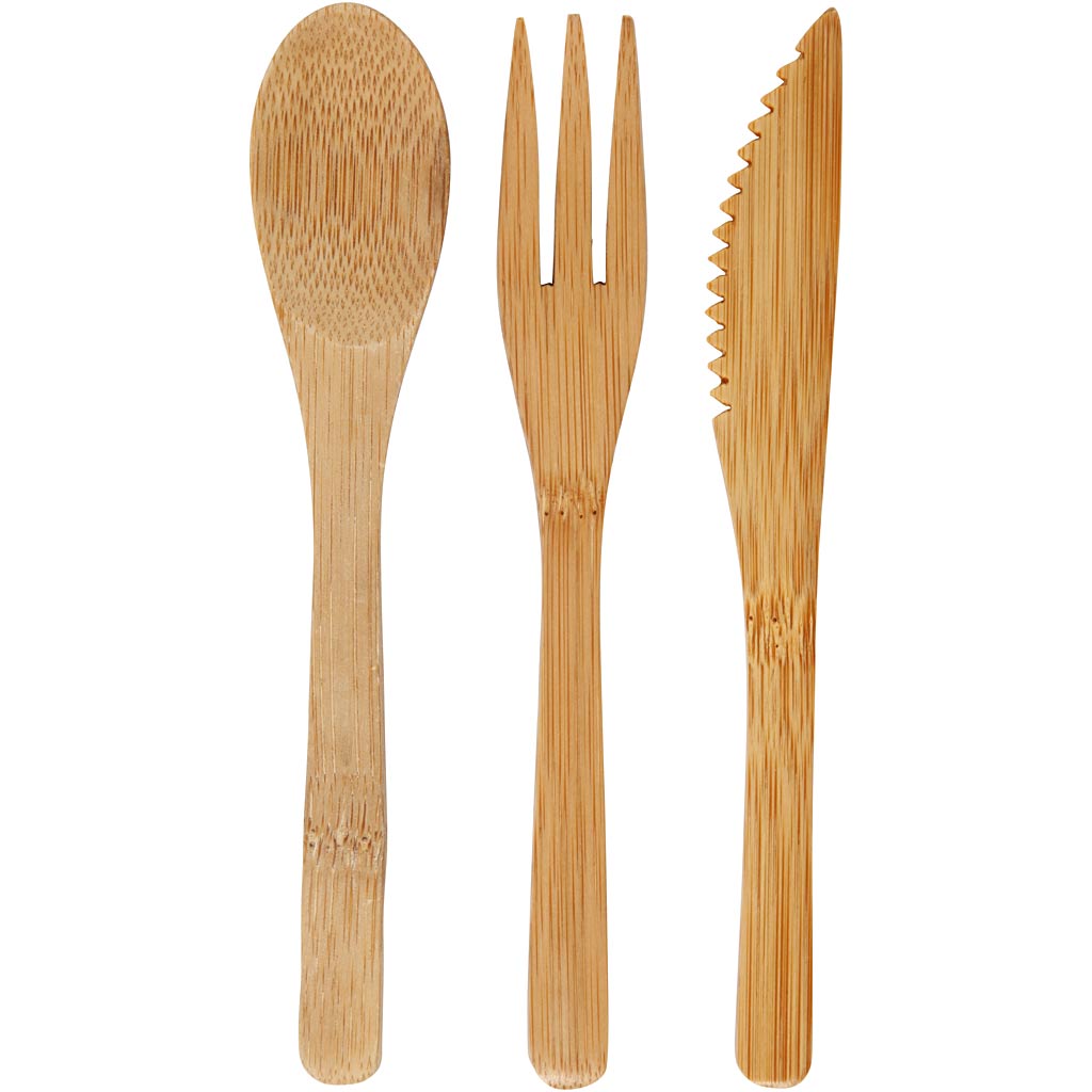 Creativ company cutlery set, l: 16 cm, 3 pieces 1 set