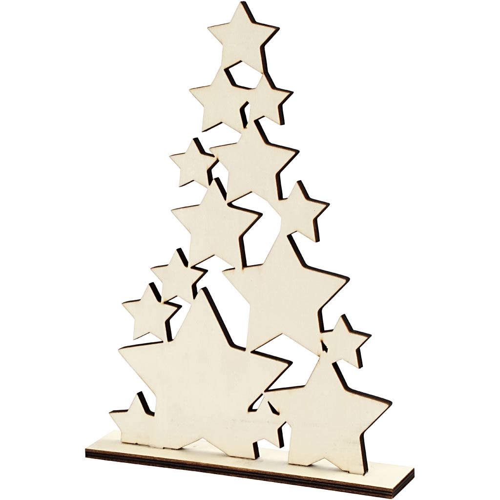 Wooden Christmas tree