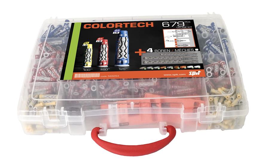 Spit assortimentsdoos colortech 679-delig (nml)