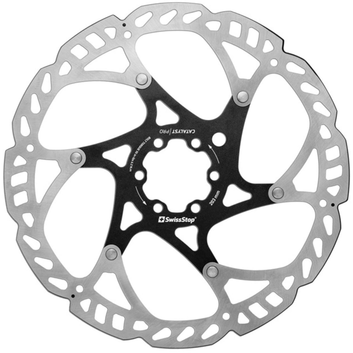 SWISSSTOP - Brake Disc Catalyst Pro 6 Bolt 203 mm