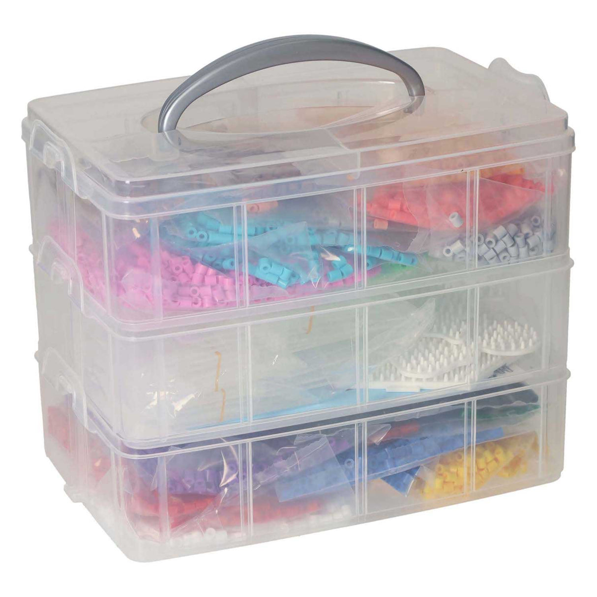 Hama ironing bead set in sorting tray, 12,000 pcs.