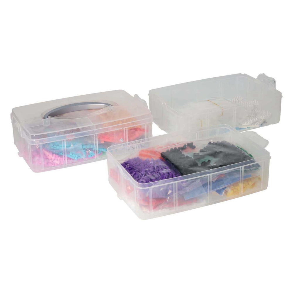 Hama ironing bead set in sorting tray, 12,000 pcs.