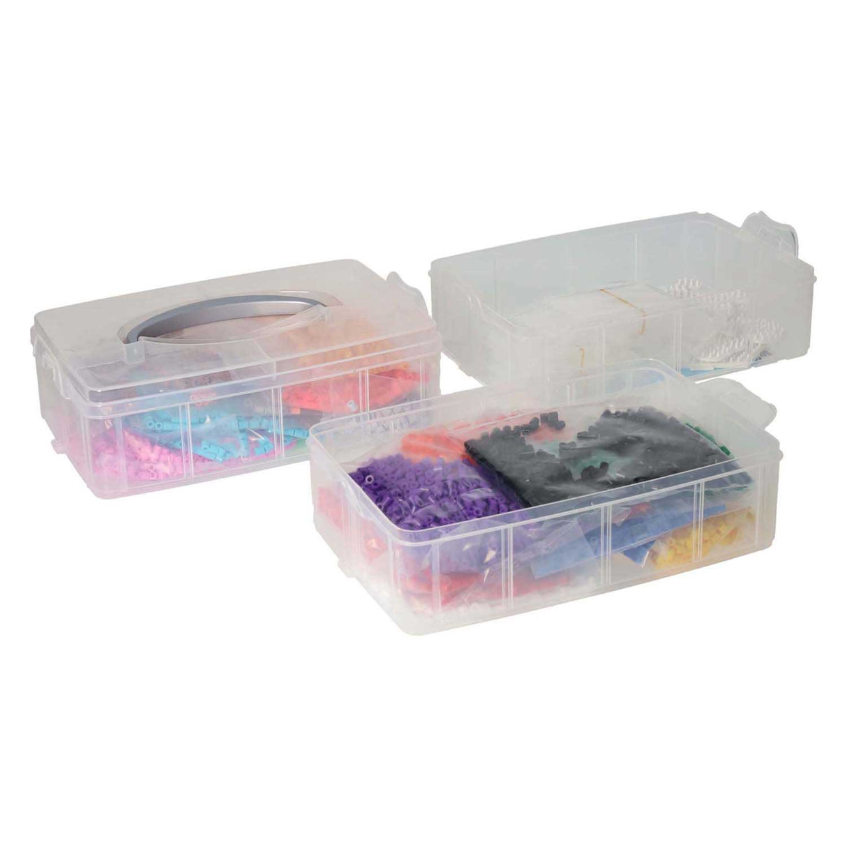 Hama ironing bead set in sorting tray, 12,000 pcs.