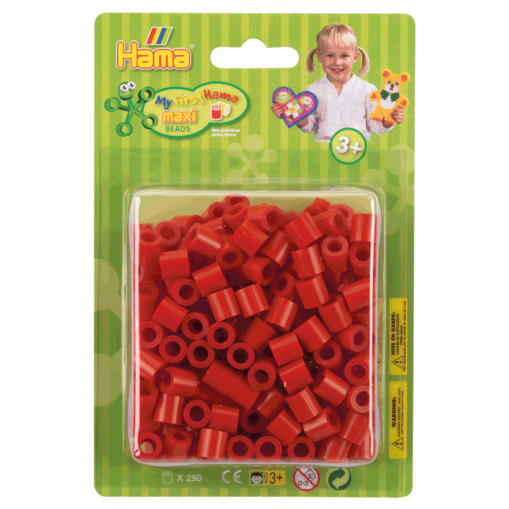 Hama Ironing Beads Maxi Red, 250 pcs.