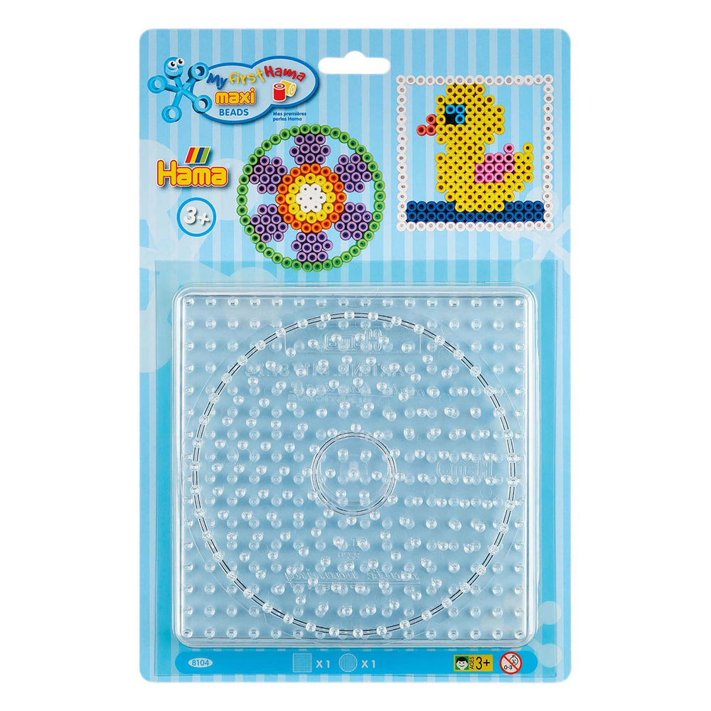 Hama Ironing Bead Plates Maxi Circle and Square