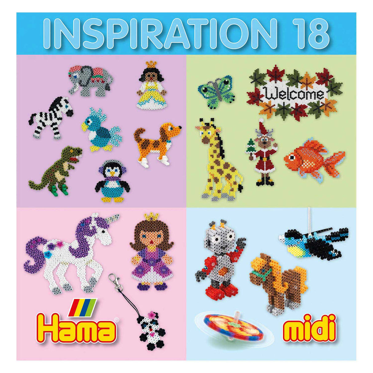 Hama String Beads Inspiratiounspoler Nummer 18