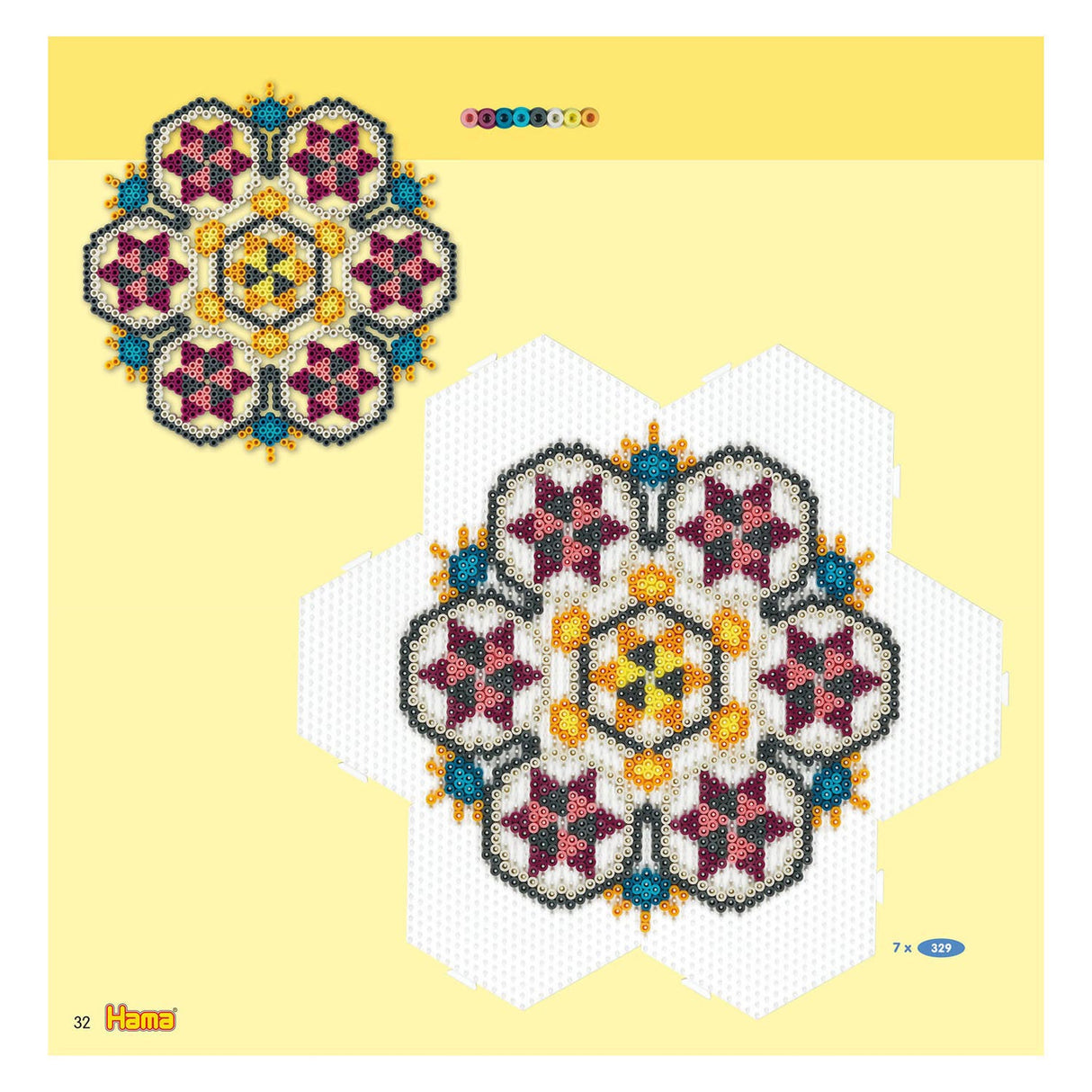 Hama String Beads Inspiratiounspoler Nummer 18