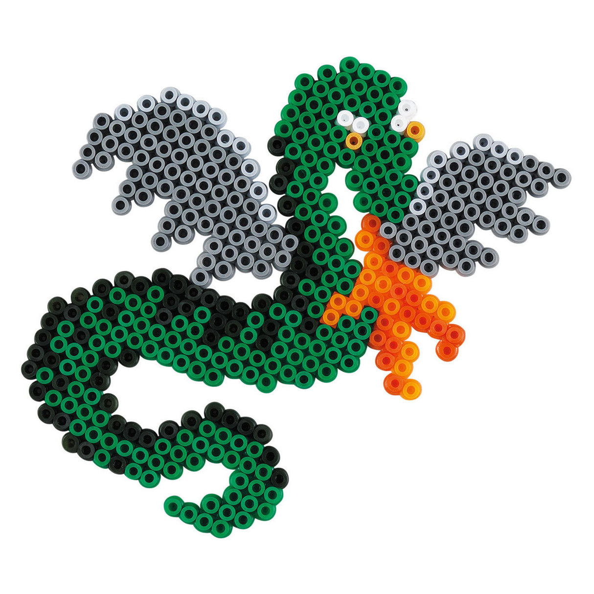 Box de regalo de cuentas de planchado de Hama - Draken, 2500st.