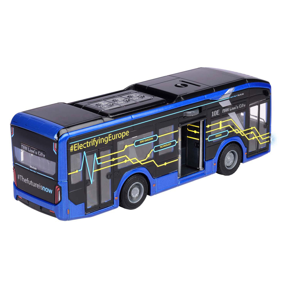 Majorette man lion's city 10 th bus