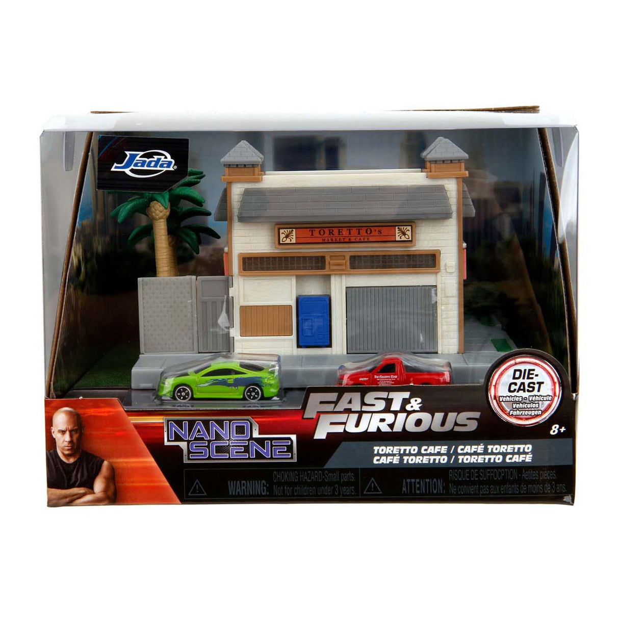 Zabawki Jada jada szybcy i wściekli toretto kawiarnia nanoscena