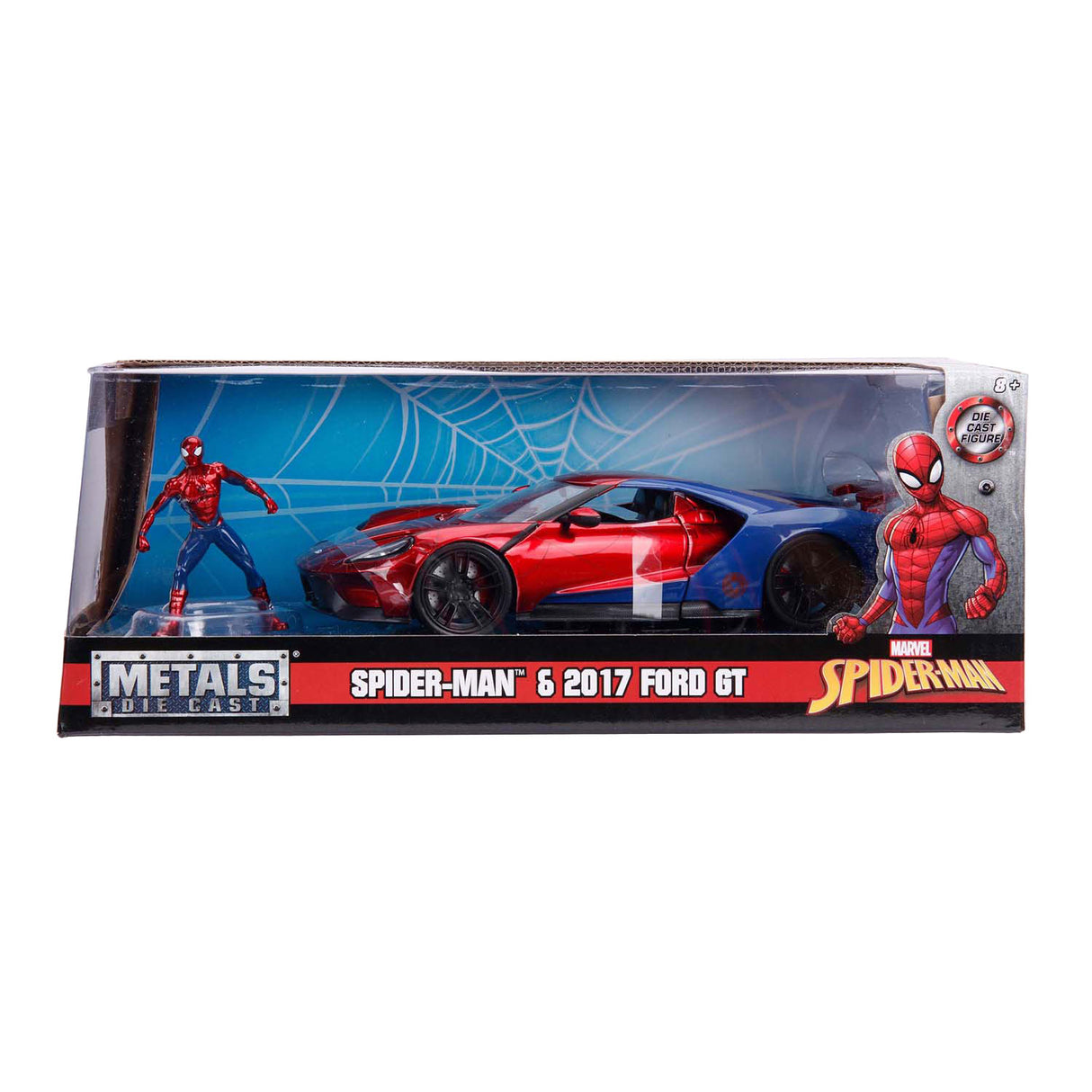 Jada toys jada marvel spiderman 2017 ford gt 1:24