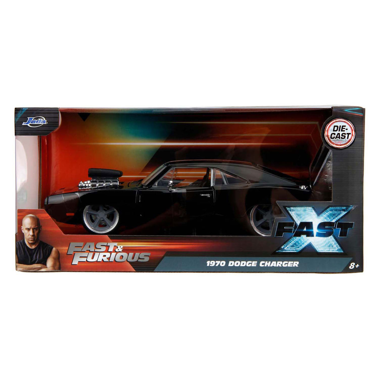 Jada toys jada fast furious(10) 1970 dodge charger 1:24