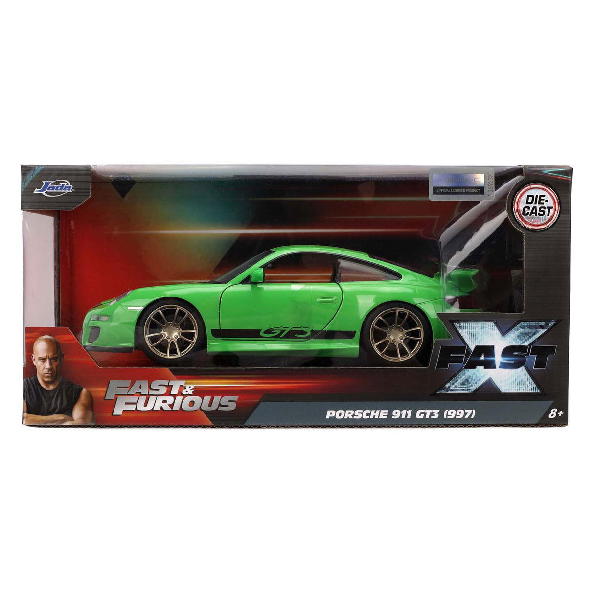 Jada toys jada fast furious 2007 porsche (f10) 1:24