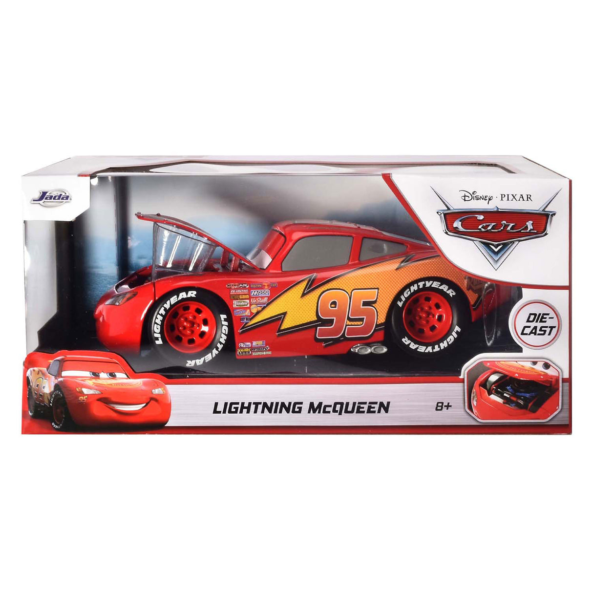 Jada Spillsaachen Jada Lightning Mcqueen, 1:24