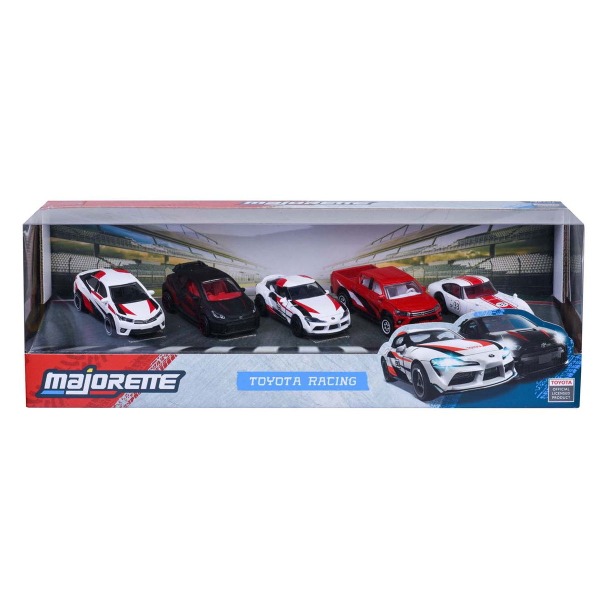 Majorette Japan racer set, 5 kosov.