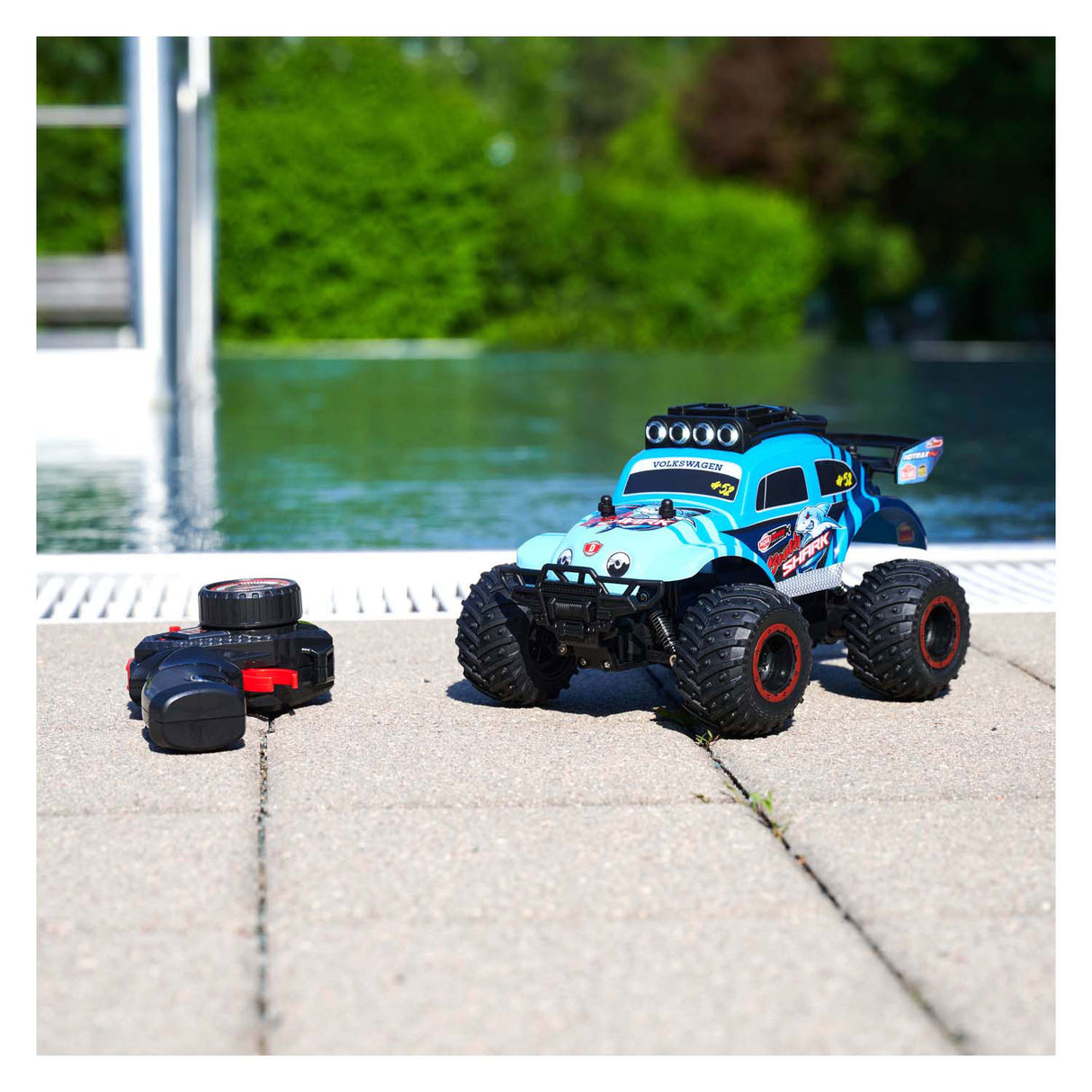 Dickie rc volkswagen beetle monster bug, rtr