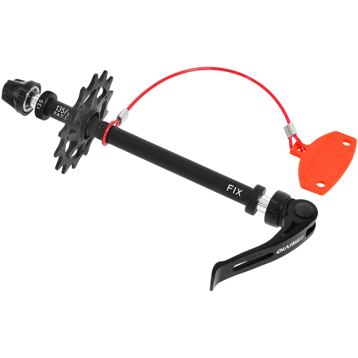 Trivio - bicycle tools transport fix rear wheel 135mm with disc pad